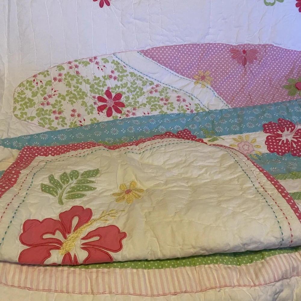 Pottery Barn Kids comforters/sham set, Twin size